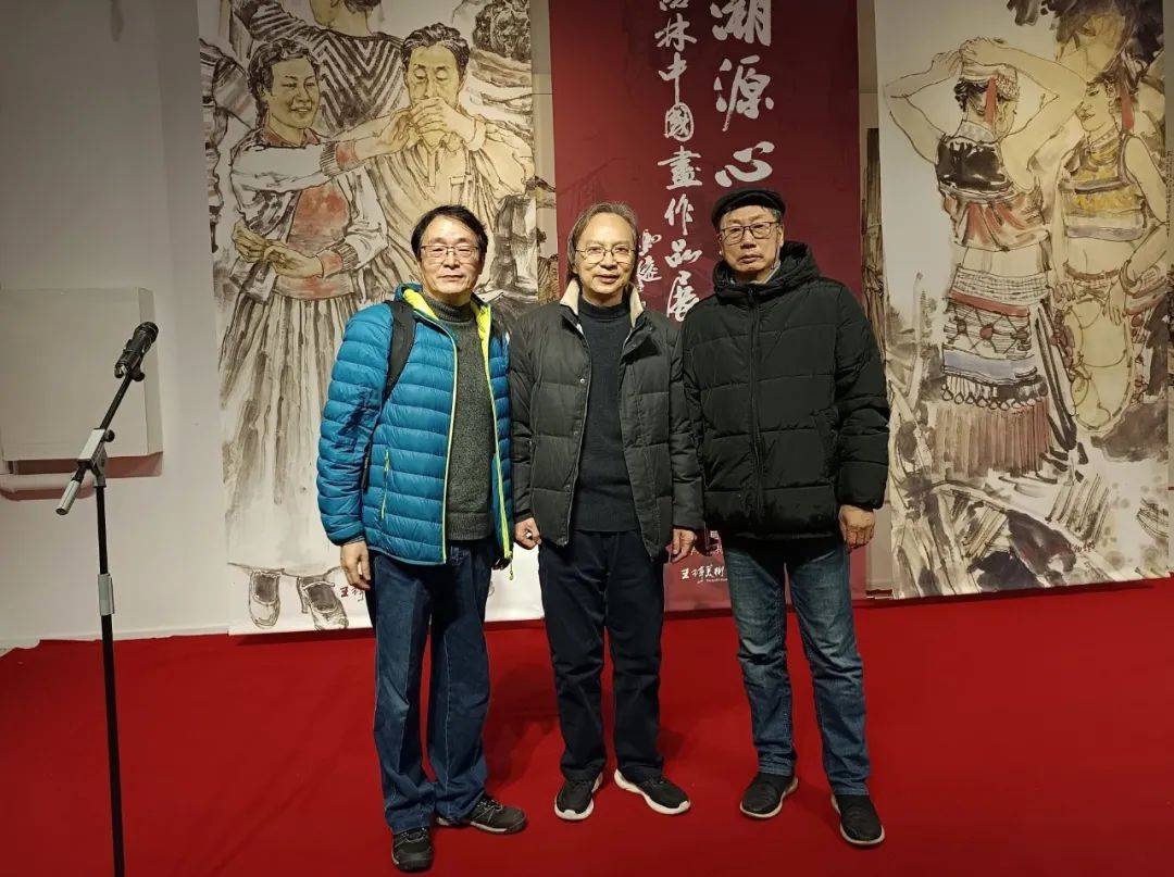 溯源心相杨涪林中国人物画作品展在王琦美术博物馆隆重开幕