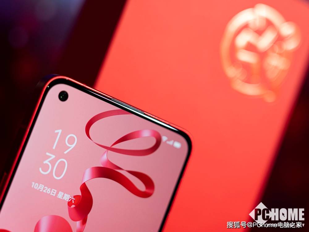 opporeno7红丝绒新年版图赏新年气氛拉满了