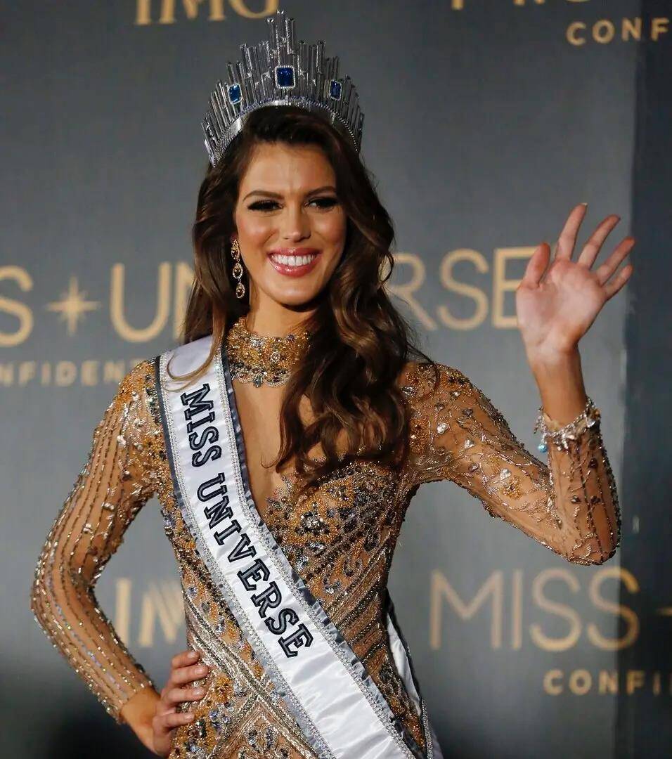2017环球小姐irismittenaere是64年来第一位当选的法国小姐