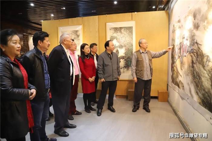 红色印记颂百年熊启雄国画作品展圆满举办