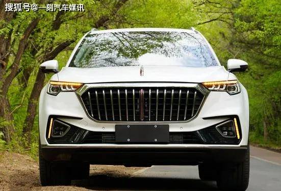 2023款红旗hs5亮相新前脸新内饰对标奥迪q3