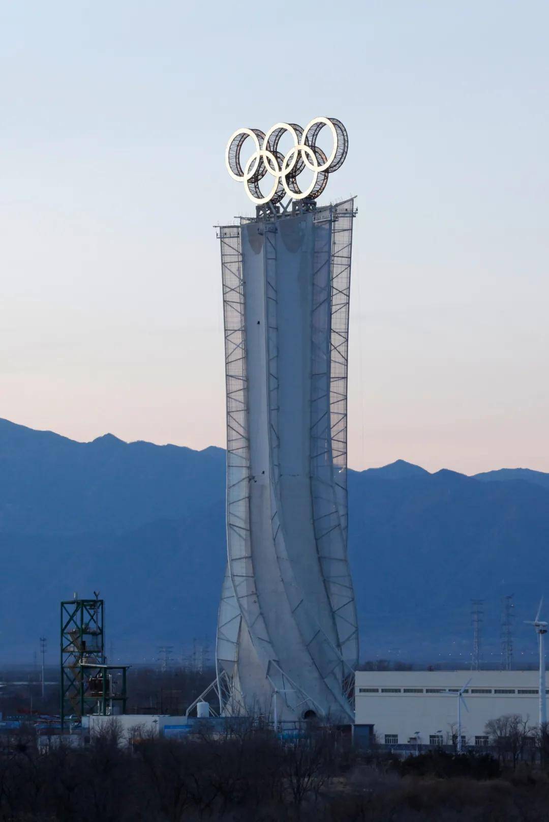 冰雪胜杯海陀塔北京冬奥会标志性景观建筑