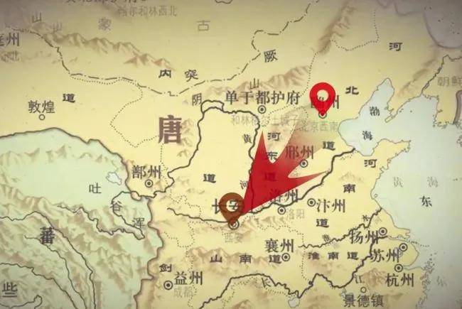 两京安禄山自范阳(今涿州)悍然起兵天宝十四年(755)门环随藩镇崛起