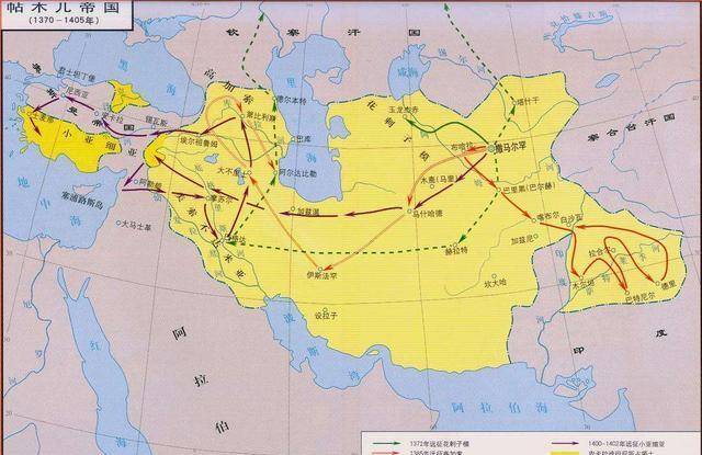 1320年察合台汗国分裂为了东西两部.