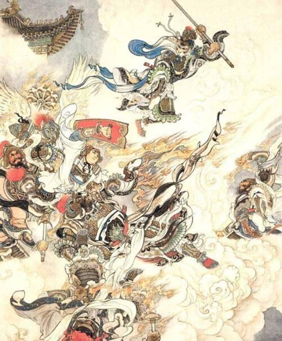 二郎神火烧花果山,猴子不报仇还认他做大哥_杨戬_兄弟_梅山