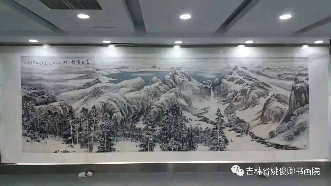 吉林省姚俊卿书画院2022年抗疫网络书画作品展当代著名画家赵明仁作品