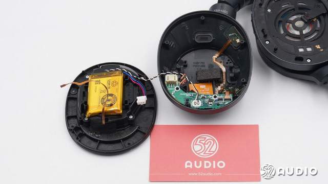 原创松下technicsa800头戴式蓝牙耳机拆解40mm扬声器支持有线切换hifi