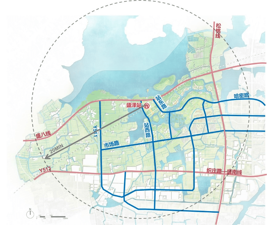 贝壳苏州盛泽高铁枢纽片区未来这么建