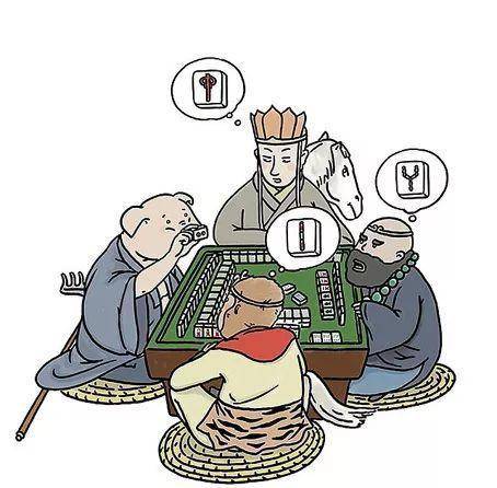 古典诗词欣赏:九饼三条中发白,牌听许久叹无惊_麻将_师徒_新韵