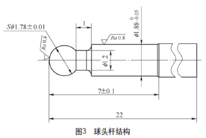 球头加工机微小球头类零件的加工