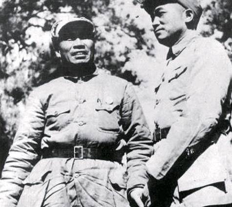 师长林彪,副师长聂荣臻,参谋长周昆,政训处主任罗荣华,副主任肖华