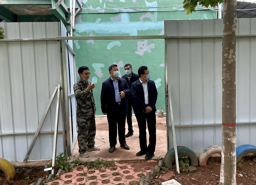 辉县市委副书记林庆立到上八里镇督导检查疫情防控点