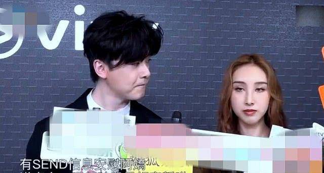 此时,有网友公开"英皇"艺人洪卓立,许靖韵,近日接受访问的片段.