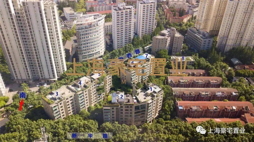 新华路一号建面346平5500万送全新装修产权车位一楼带南北花园