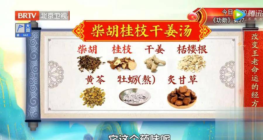 中医临床学家)给他开了柴胡桂枝干姜汤,第一剂汤药吃下去后,王老就