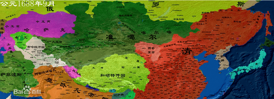 这就要从噶尔丹和准噶尔汗国说起_蒙古_清廷_康熙帝