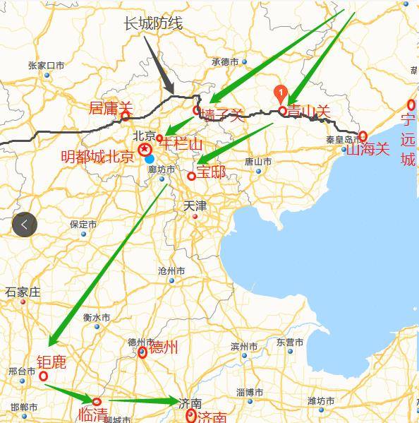 1638年清军第四次入关-劫掠济南_崇祯_明朝_皇太极