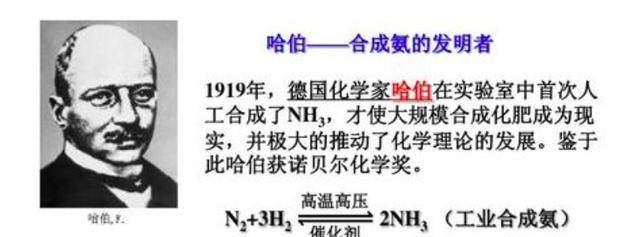 却亲手打开潘多拉魔盒将人类拖入深渊_弗里茨·哈伯_合成_战争