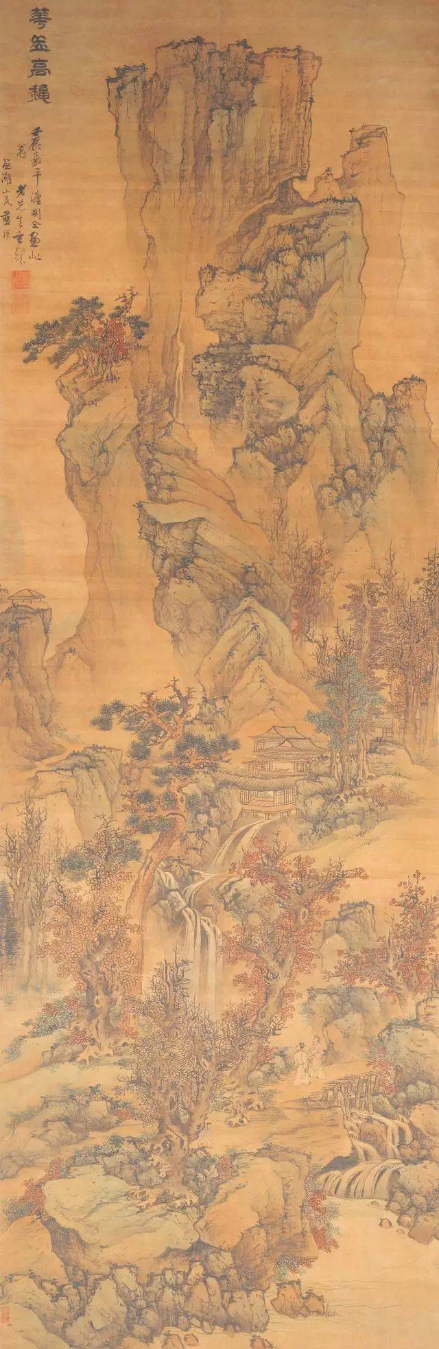 明代画家蓝瑛精品山川集萃（高清110幅）