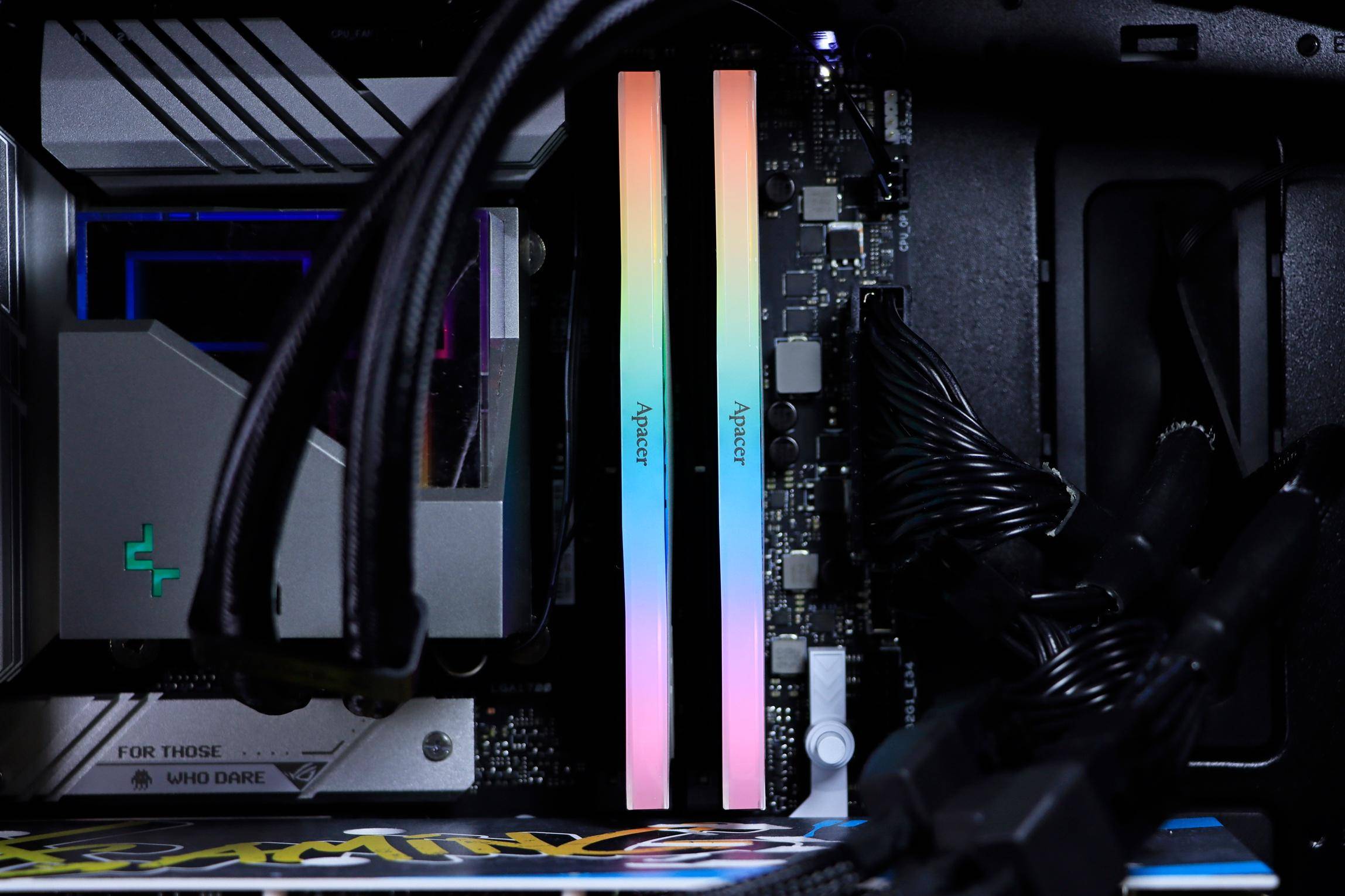 宇瞻暗黑女神 RGB DDR4 3600 16G*2，可不单单是标致