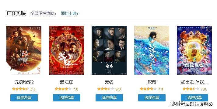 春节档值回票价的五部片子，《无名》排在第三，你看过哪几部？