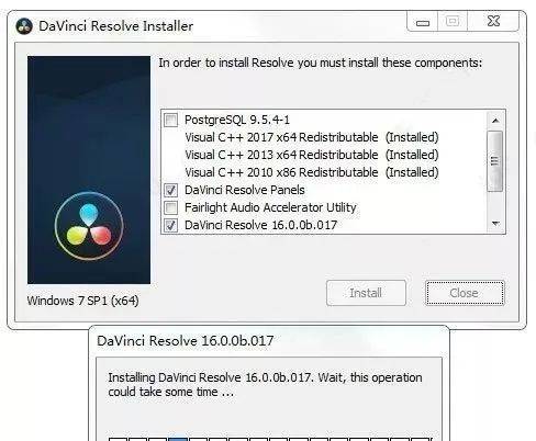 DaVinci Resolve 16（达芬奇）软件安拆教程（含全版本安拆包）