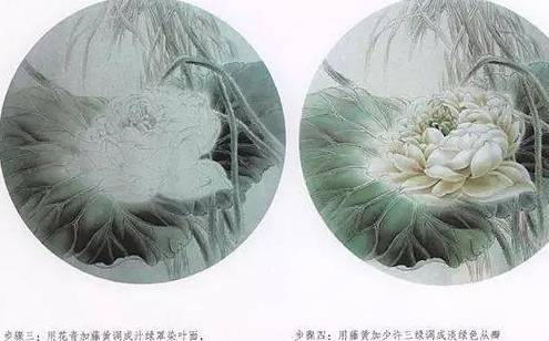 齐派传人、齐良芷门生-画家汤发周趣谈：工笔荷花的整体绘画技法