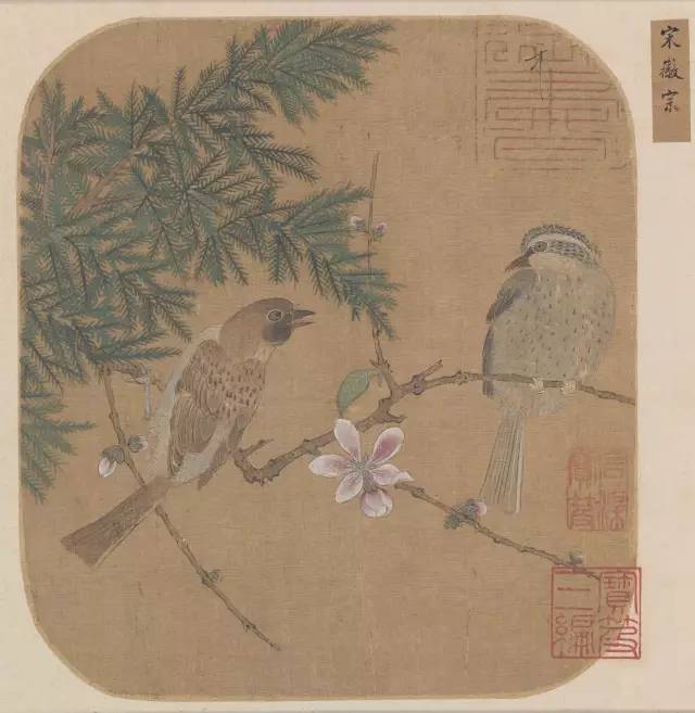 100首宋词配100幅宋画小品，典范！