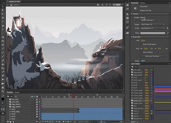 动画造做软件原Flash软件Adobe Animate AN 2021安拆包免费下载以及安拆教程