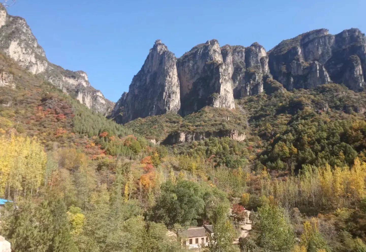 在新乡南太行山区有两个免费景区，一年四时都有美景，快保藏起来