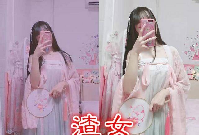 “汉服”有新穿法吗？小萌欣VS社女，看渣女：蜜斯姐还缺男伴侣吗？