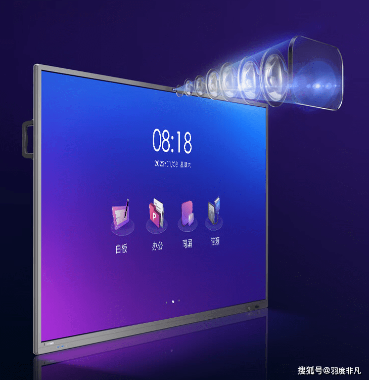 会议平板的天花板：双4K显示效果加持，疾速NFC同屏手艺辅助