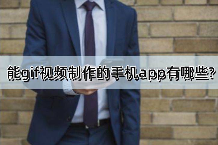 能gif视频造做的手机app有哪些保举那几款适用app