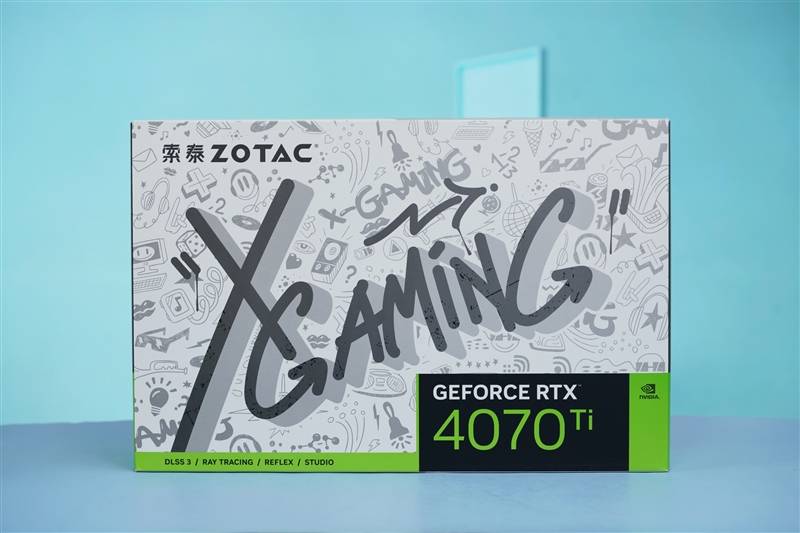 个性涂鸦 更有内涵！索泰RTX 4070 Ti X-GAMING OC欧泊白显卡评测