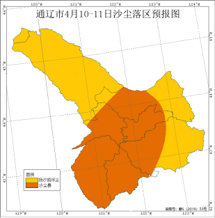 通辽市将迎大范围大风沙尘天气！