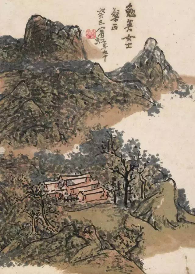 黄宾虹典范山川画高清全集，百看不厌！