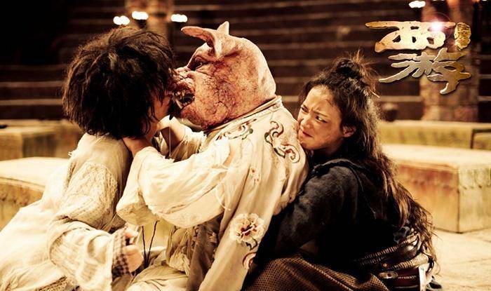 心的矛盾，齐心协力成为了一支无敌的驱魔小队。第二部分《西游降魔篇》