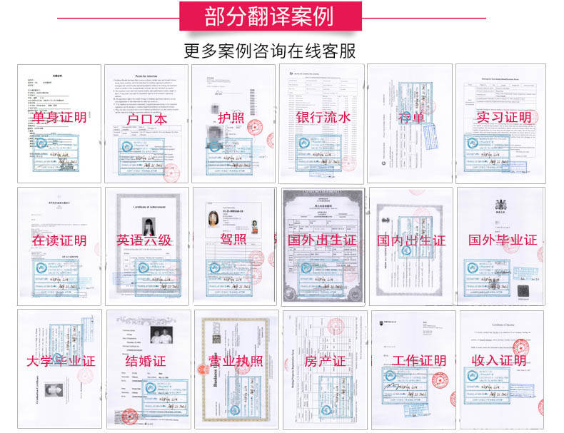 去新西兰签证文件资料翻译公司多少钱