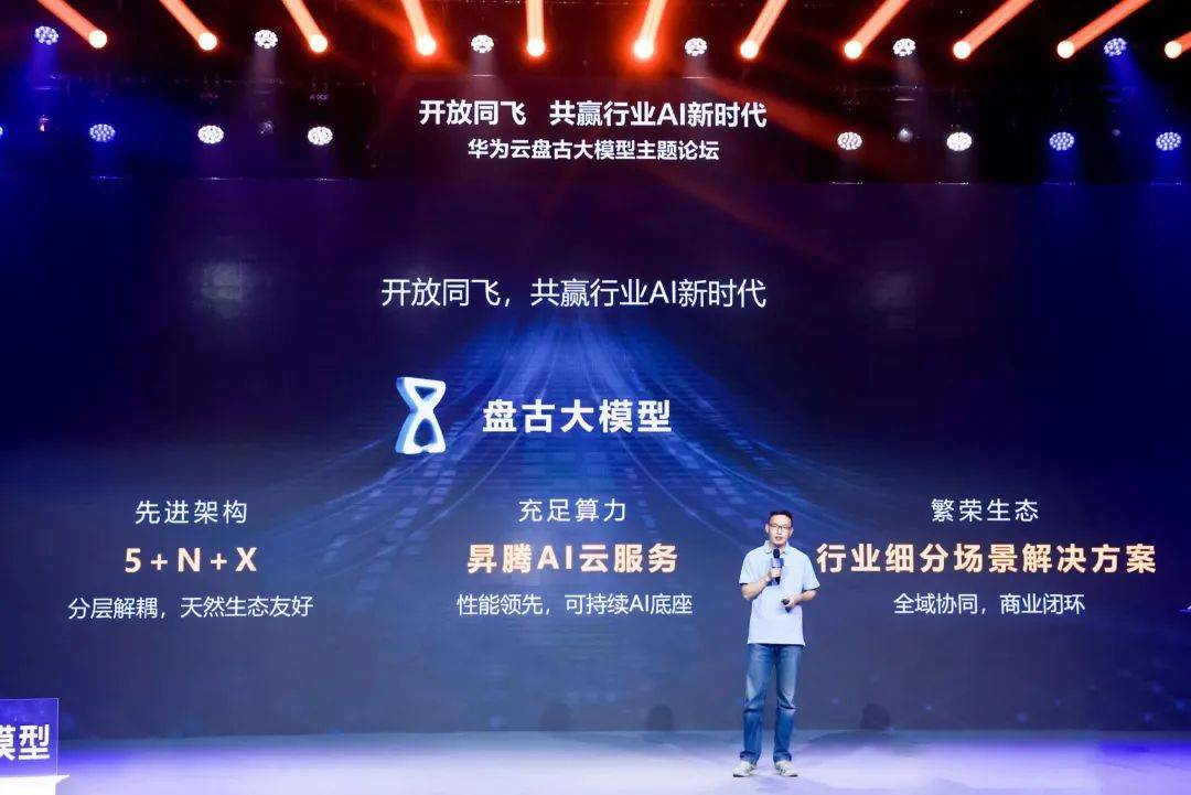 PP电子 游戏开放同飞华为云发布盘古大模型全域协同生态