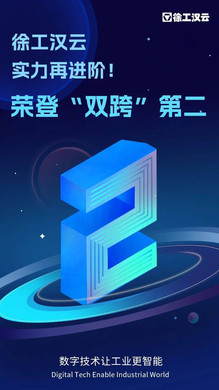 “双跨”国家队第二!徐工汉云实力再进阶