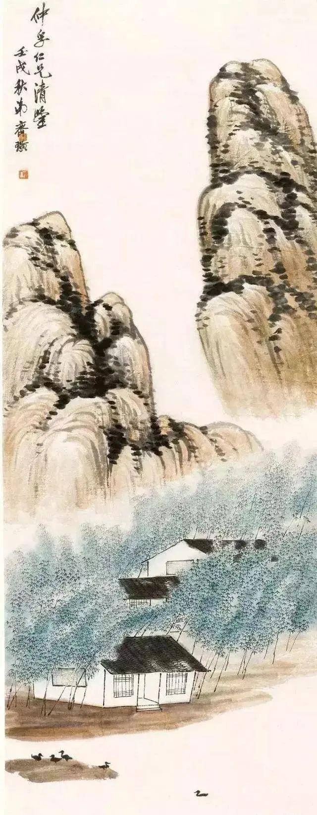 从古人绘画中学取舍