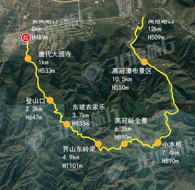 秦岭十二印象丨紫阁峪5月22日丨紫阁峪穿高冠峪登终南第一峰