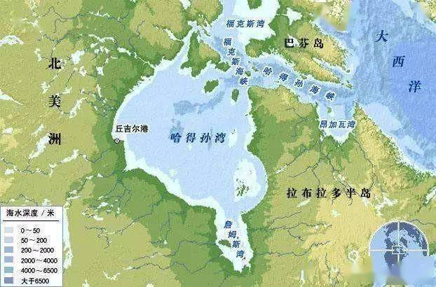 世界上最大的内海:加勒比海,面积275.4万平方公里,和印度相当