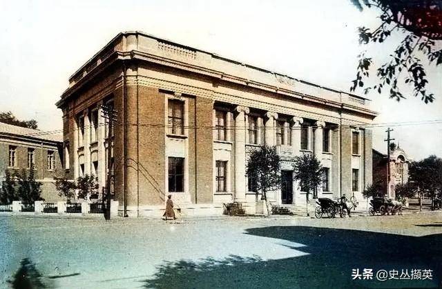 老照片:1931年的长春,看看那些老建筑还存在吗?