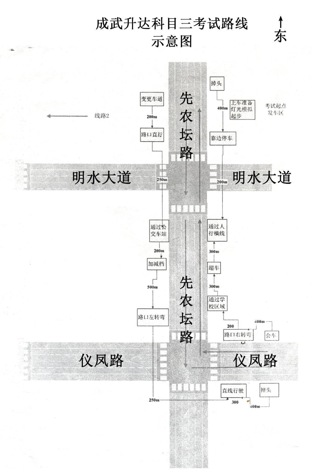 郓城科目三学习道路驾驶路线在这里