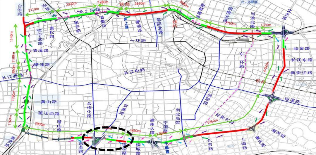 合肥畅通二环最新方案公示!