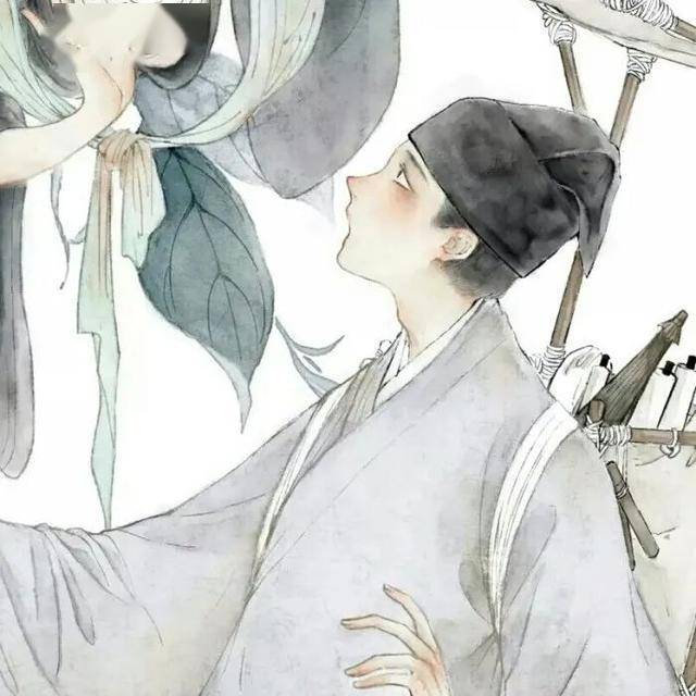 古风情侣壁纸寄君一曲不问曲终人聚散
