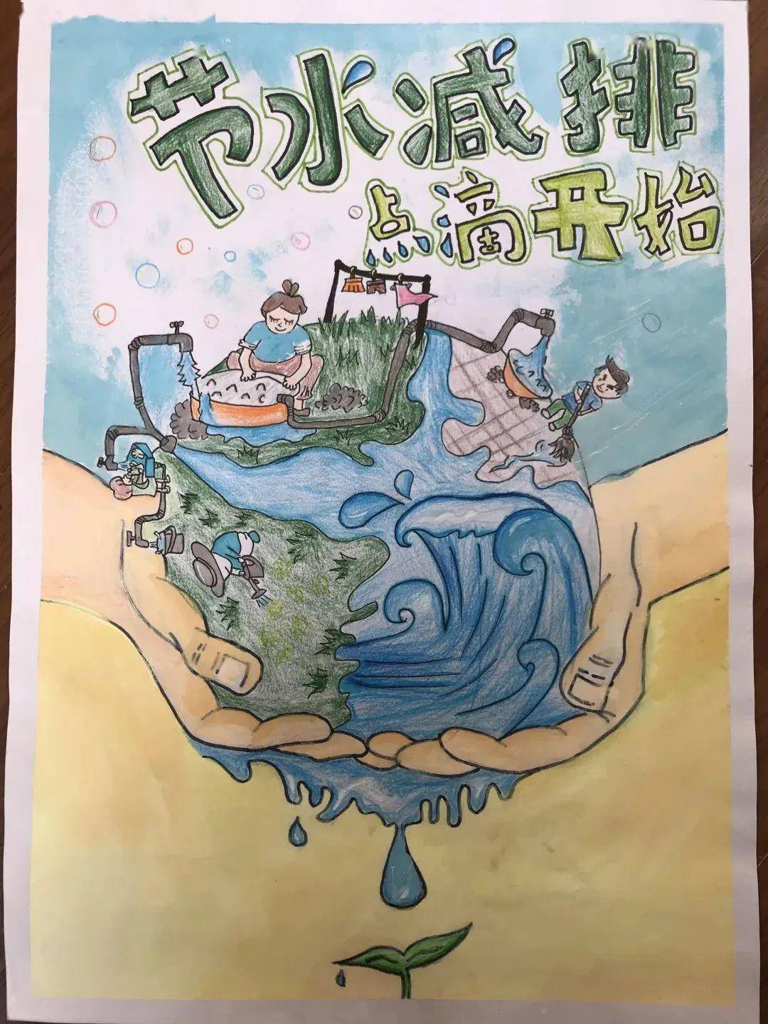 获奖名单 | "节水减排,点滴开始"节水主题绘画作品征集和评比获奖名单