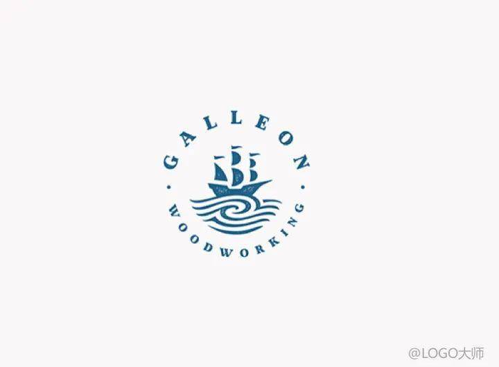 海浪元素logo设计合集鉴赏!