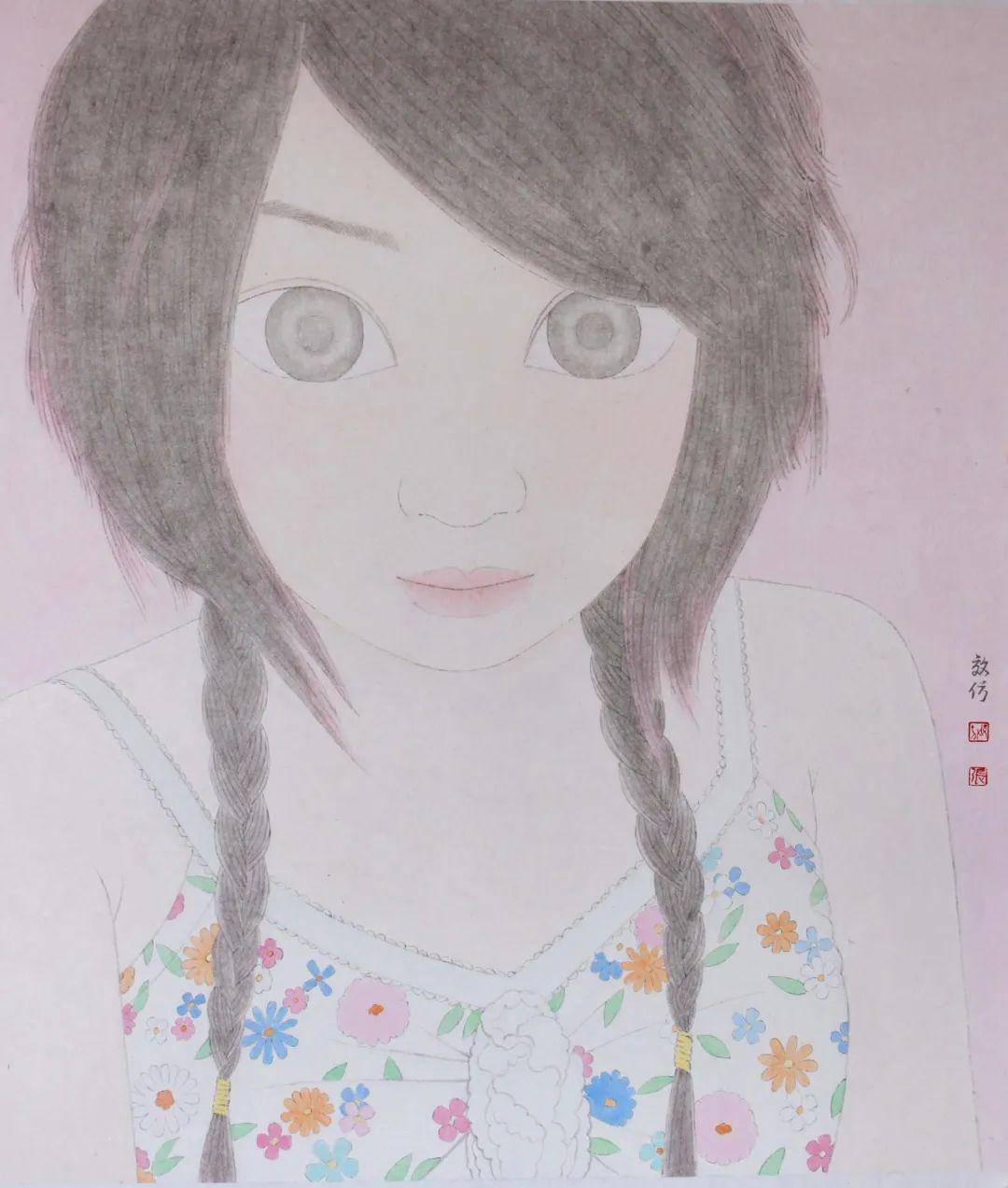 返"朴"归"真" ——张效仿水墨肖像人物画